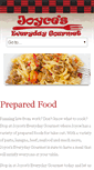 Mobile Screenshot of joyceseverydaygourmet.com